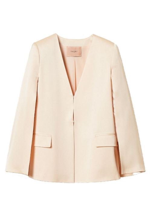 Satin cape jacket TWINSET | 261TP2400.07222